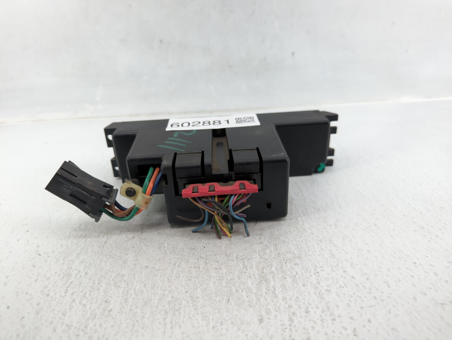 1991 Plymouth Laser Climate Control Module Temperature AC/Heater Replacement Fits OEM Used Auto Parts - Oemusedautoparts1.co