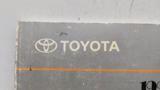 1991 Toyota Camry Owners Manual Book Guide OEM Used Auto Parts