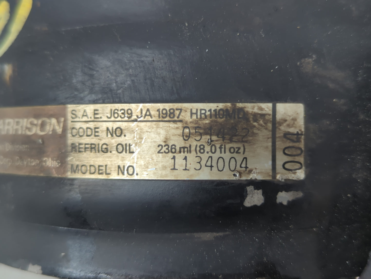1992 Chevrolet Blazer Air Conditioning A/c Ac Compressor Oem - Oemusedautoparts1.com