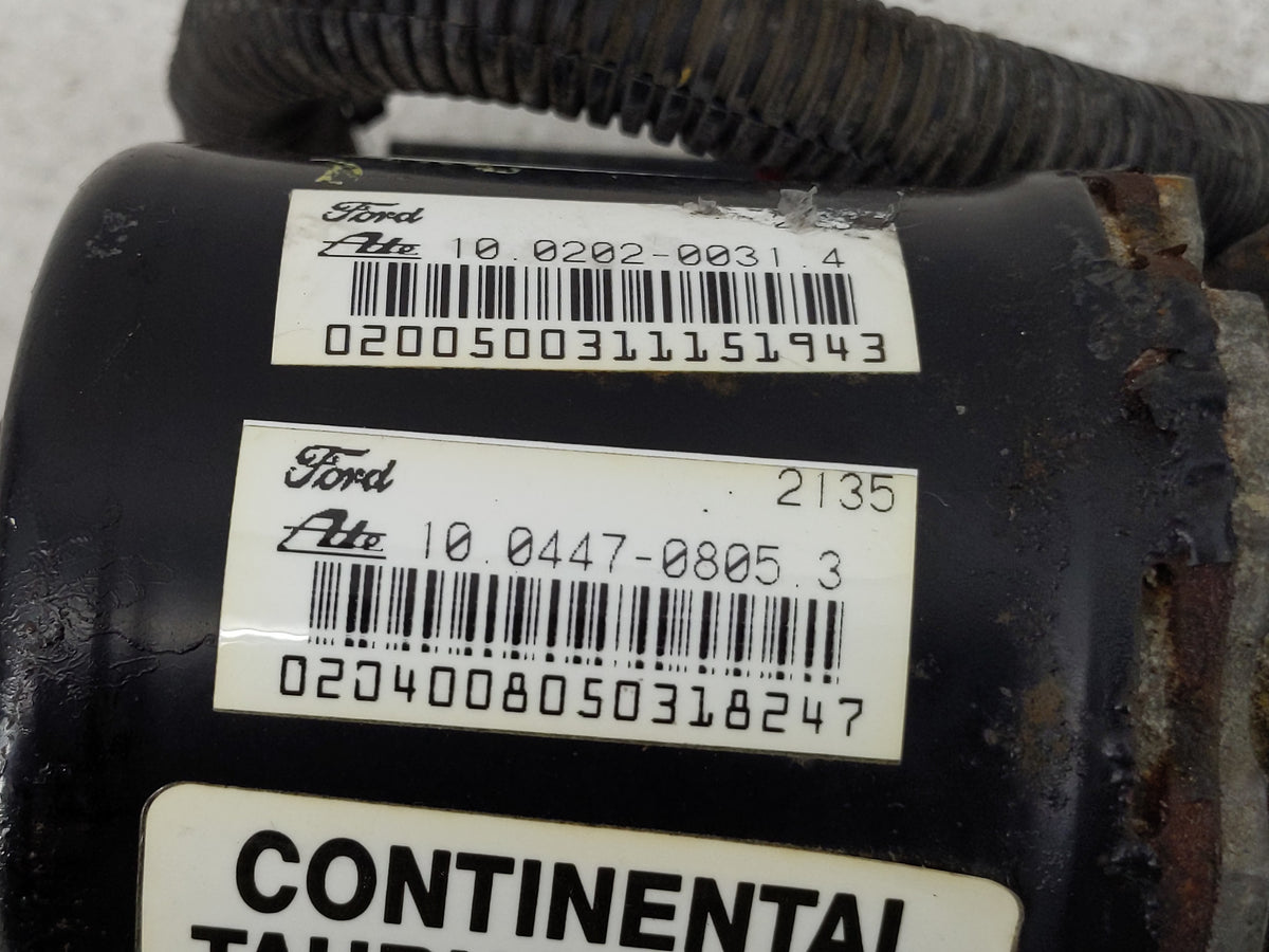 1992 Lincoln Lincoln Continental Anti-Lock Brake ABS Pump Module Actuator OEM P/N:10.0447-0805.3 10.0202-0031.4 Fits OEM Use