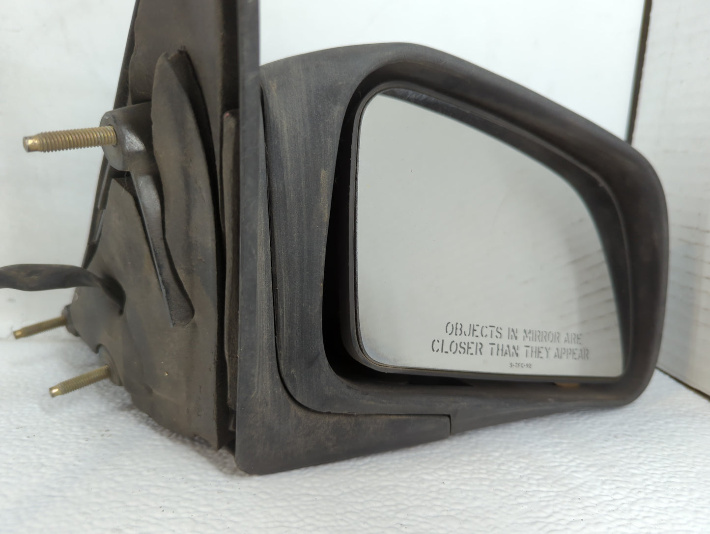 1992 Mercury Grand Marquis Driver Left Side View Manual Door Mirror - Oemusedautoparts1.com