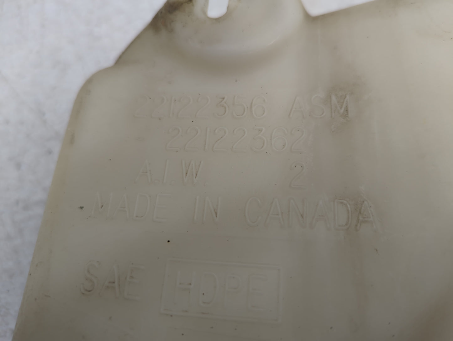 1994 Chevrolet S10 Windshield Washer Fluid Reservoir Bottle Oem - Oemusedautoparts1.com