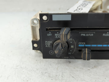 1994 Ford Ranger Climate Control Module Temperature AC/Heater Replacement P/N:F37H-19C925-AE Fits OEM Used Auto Parts