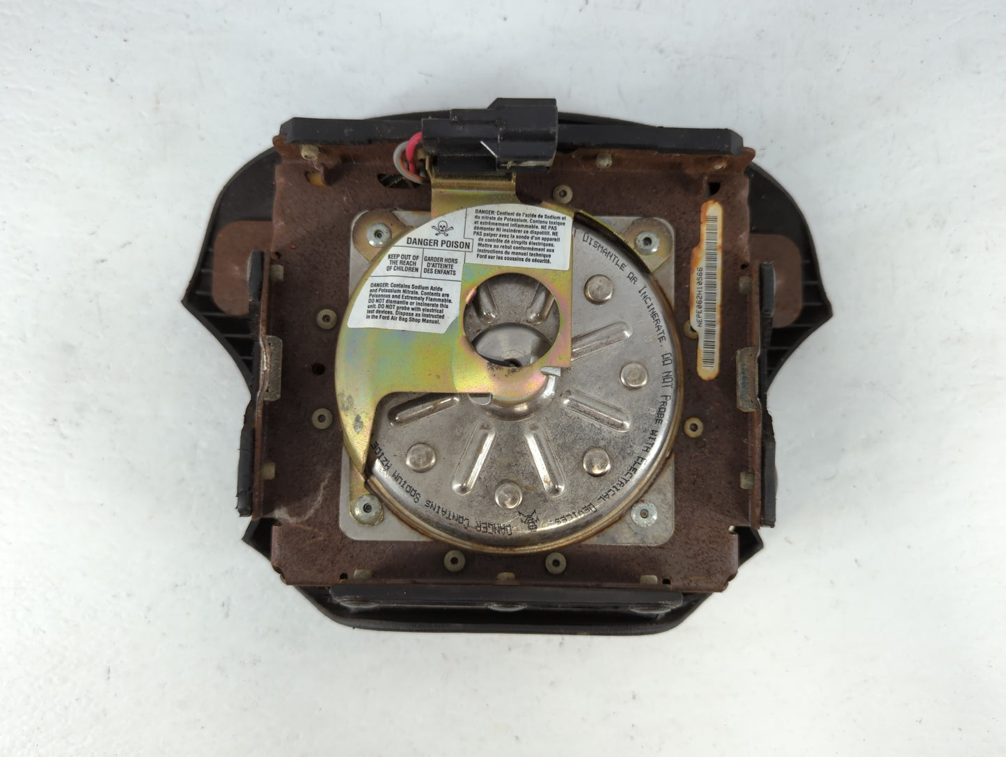 1994 Lincoln Mark Ii Air Bag Driver Left Steering Wheel Mounted P/N:F3LB-63043B13-AK Fits OEM Used Auto Parts - Oemusedautop