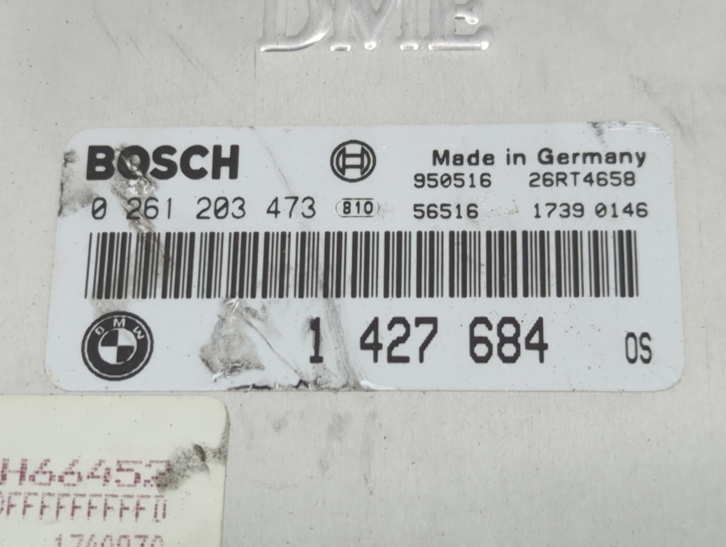 1995 Bmw 750i PCM Engine Control Computer ECU ECM PCU OEM P/N:1427684 0261203473 Fits OEM Used Auto Parts - Oemusedautoparts
