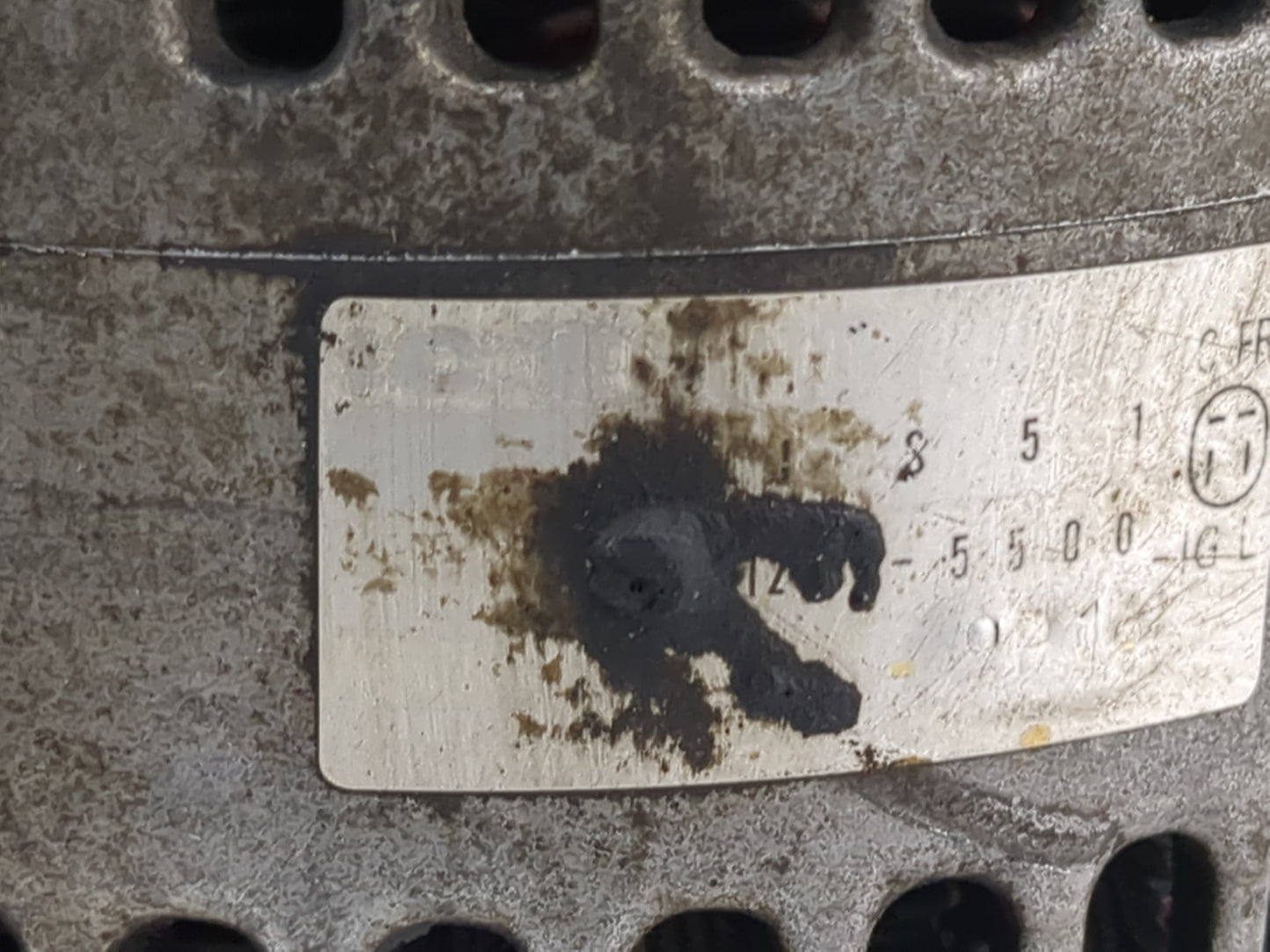 1995-1997 Honda Accord Alternator Replacement Generator Charging Assembly Engine OEM Fits Fits 1995 1996 1997 OEM Used Auto