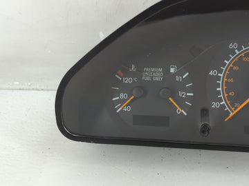 1995 Mercedes-Benz C220 Instrument Cluster Speedometer Gauges Miles: Fits OEM Used Auto Parts