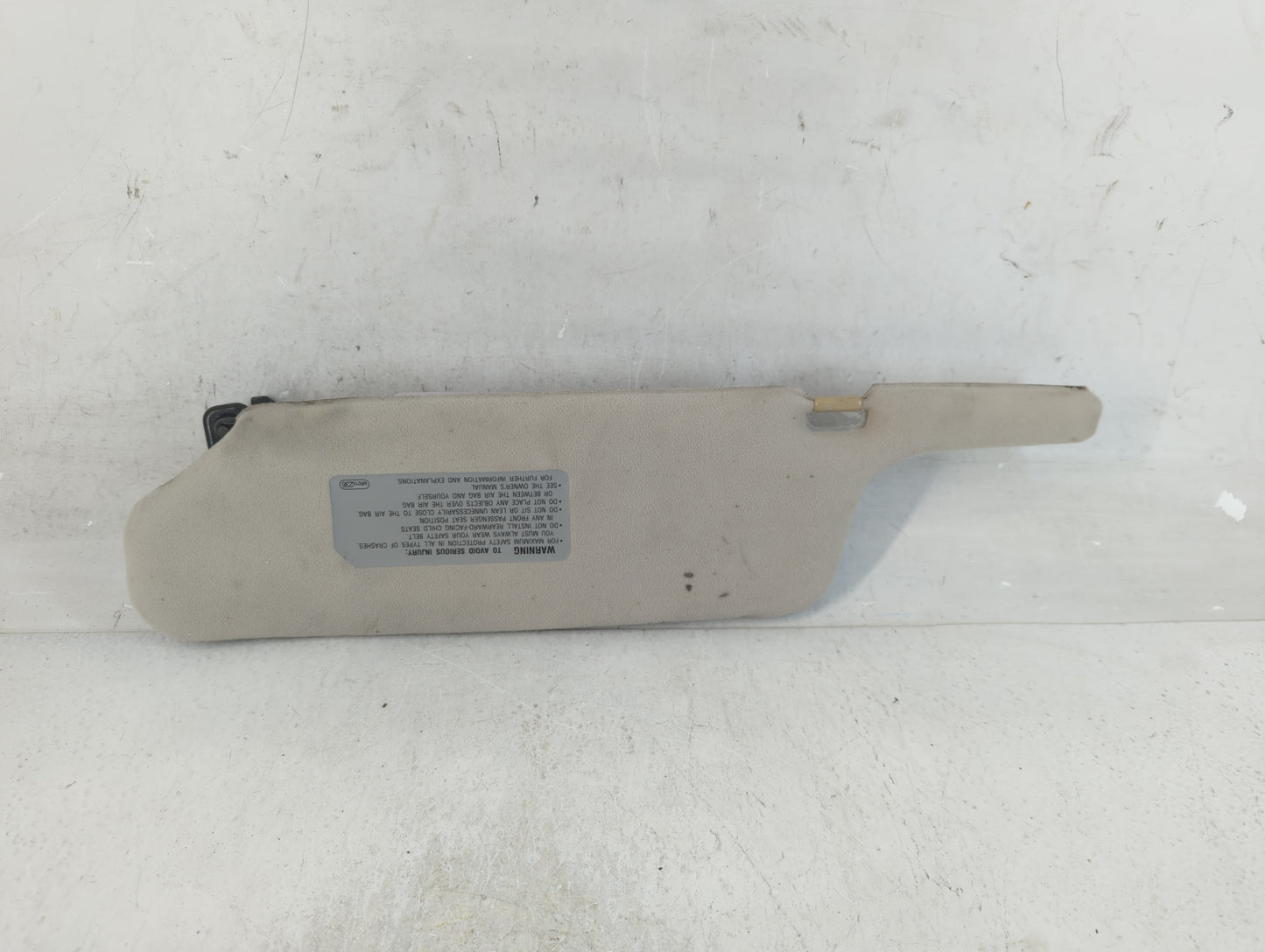 1995 Mitsubishi 3000gt Sun Visor Shade Replacement Passenger Right Mirror Fits OEM Used Auto Parts - Oemusedautoparts1.com