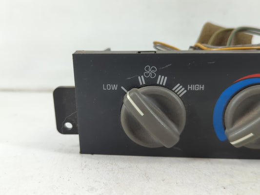 1994-1996 Pontiac Firebird Climate Control Module Temperature AC/Heater Replacement Fits Fits 1994 1995 1996 OEM Used Auto Parts