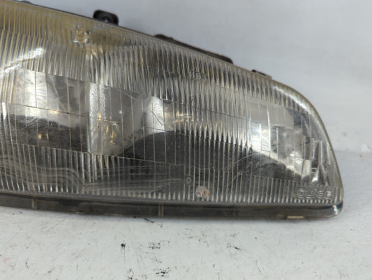 1992-1995 Pontiac Grand Am Passenger Right Oem Head Light Headlight Lamp