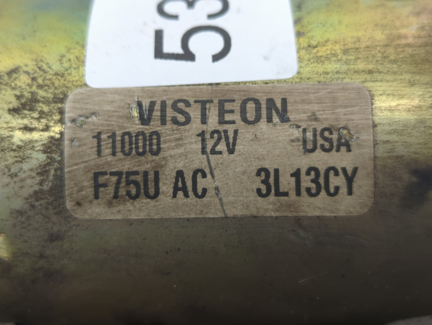 1996-2005 Ford Crown Victoria Car Starter Motor Solenoid OEM P/N:F75U AC Fits OEM Used Auto Parts - Oemusedautoparts1.com