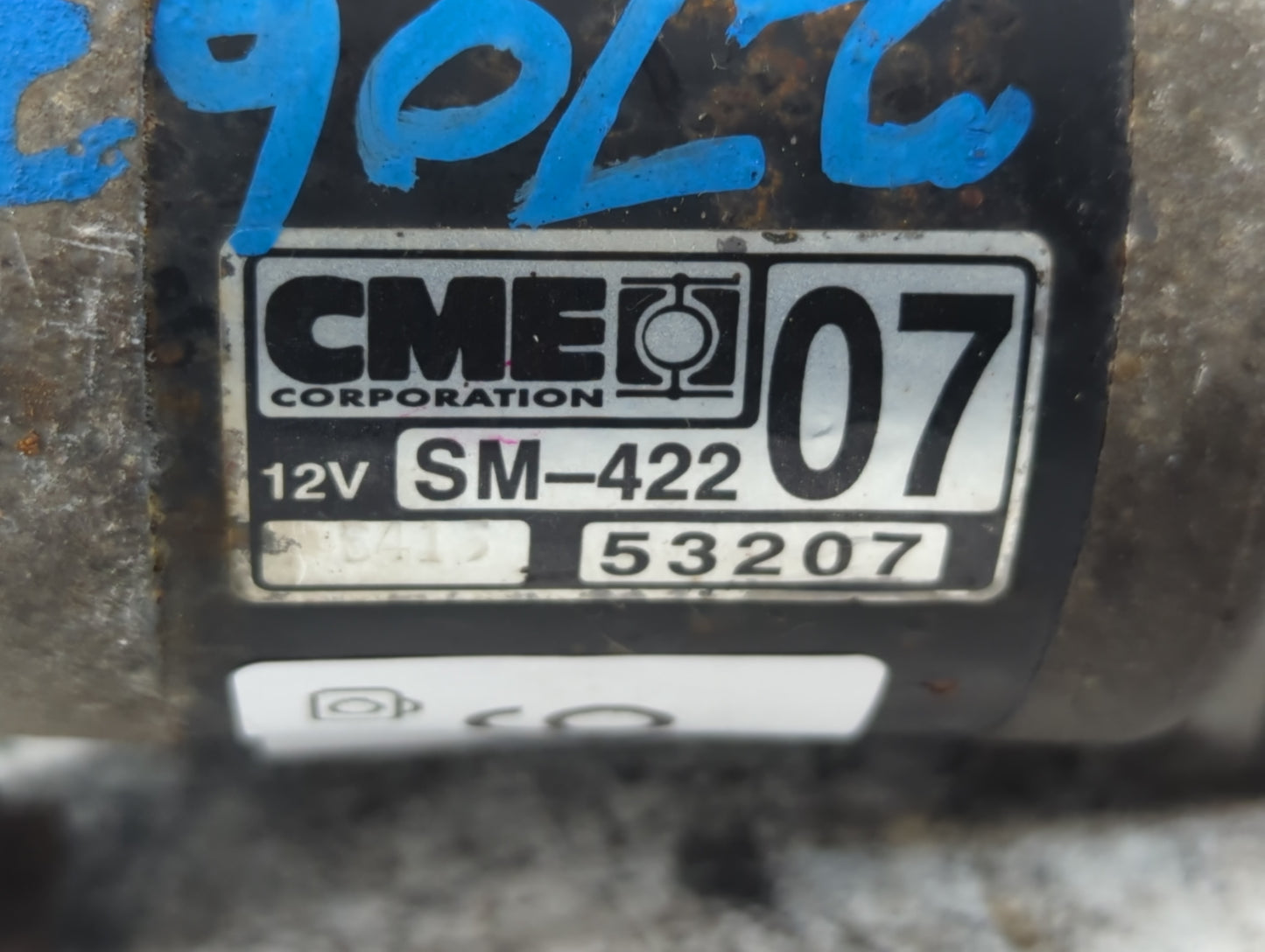 1996-1997 Honda Civic Car Starter Motor Solenoid OEM P/N:53207 SM-422 Fits Fits 1996 1997 OEM Used Auto Parts - Oemusedautop