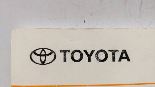 1996 Toyota Camry Owners Manual Book Guide OEM Used Auto Parts