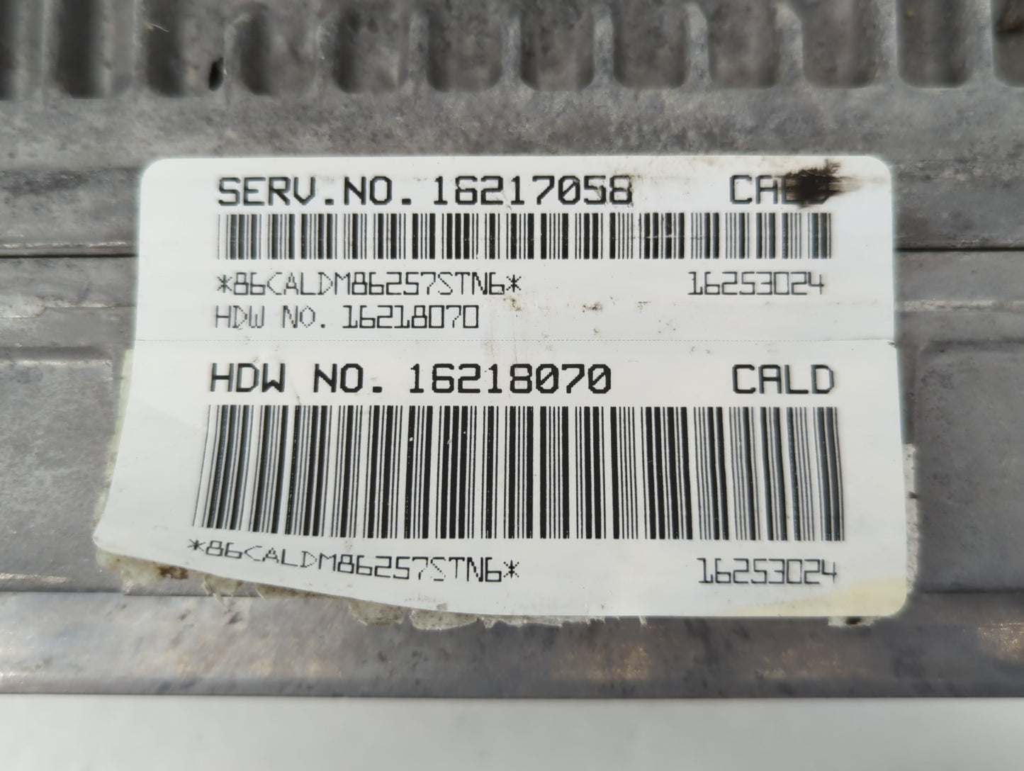 1997 Buick Lesabre PCM Engine Control Computer ECU ECM PCU OEM P/N:16218070 16217058 Fits OEM Used Auto Parts - Oemusedautop