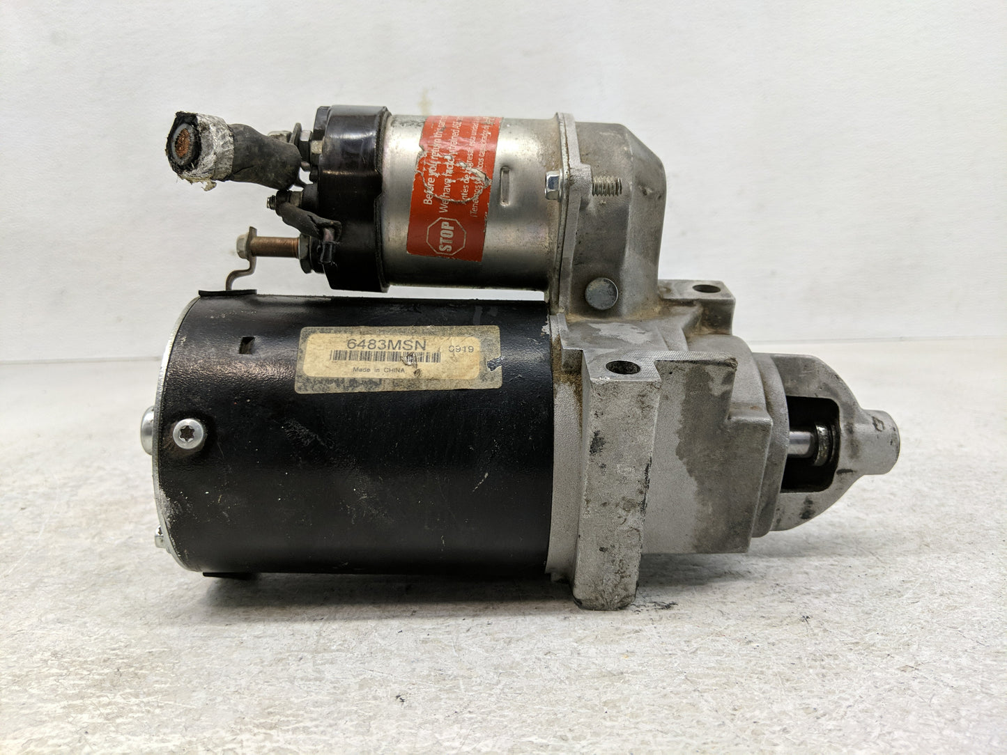 1997 Chevrolet K1500 Car Starter Motor Solenoid OEM P/N:6483MSN Fits Fits 1991 1992 1993 1994 1995 1996 1998 1999 OEM Used A