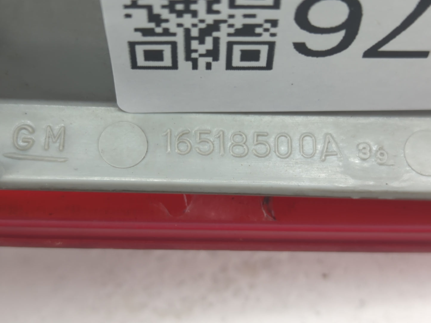 1997 Chevrolet S10 Blazer Tail Light Assembly Passenger Right OEM P/N:16518500A Fits OEM Used Auto Parts - Oemusedautoparts1