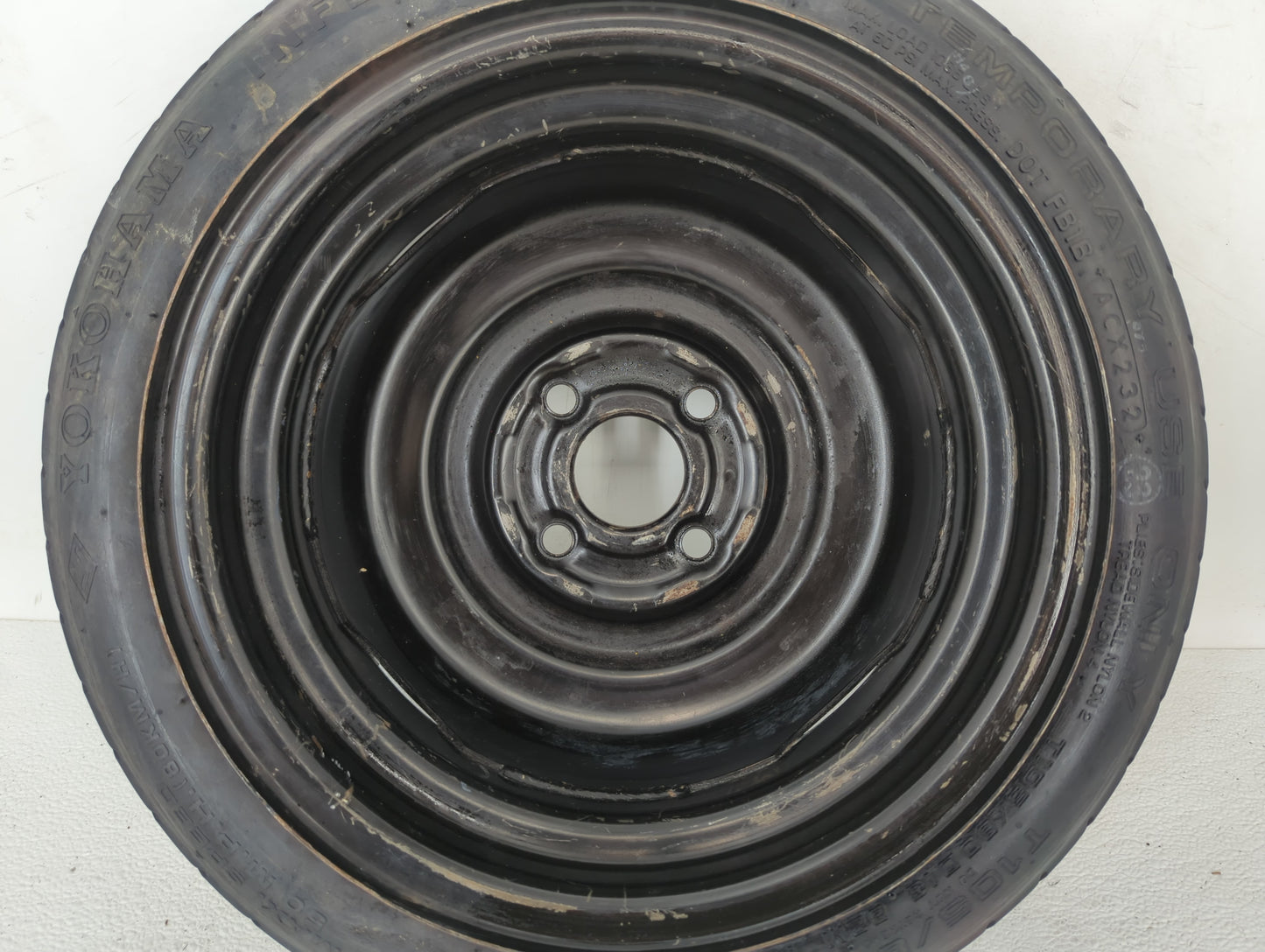 1996-2000 Honda Civic Spare Donut Tire Wheel Rim Oem - Oemusedautoparts1.com