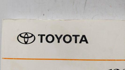 1997 Toyota Camry Owners Manual Book Guide OEM Used Auto Parts