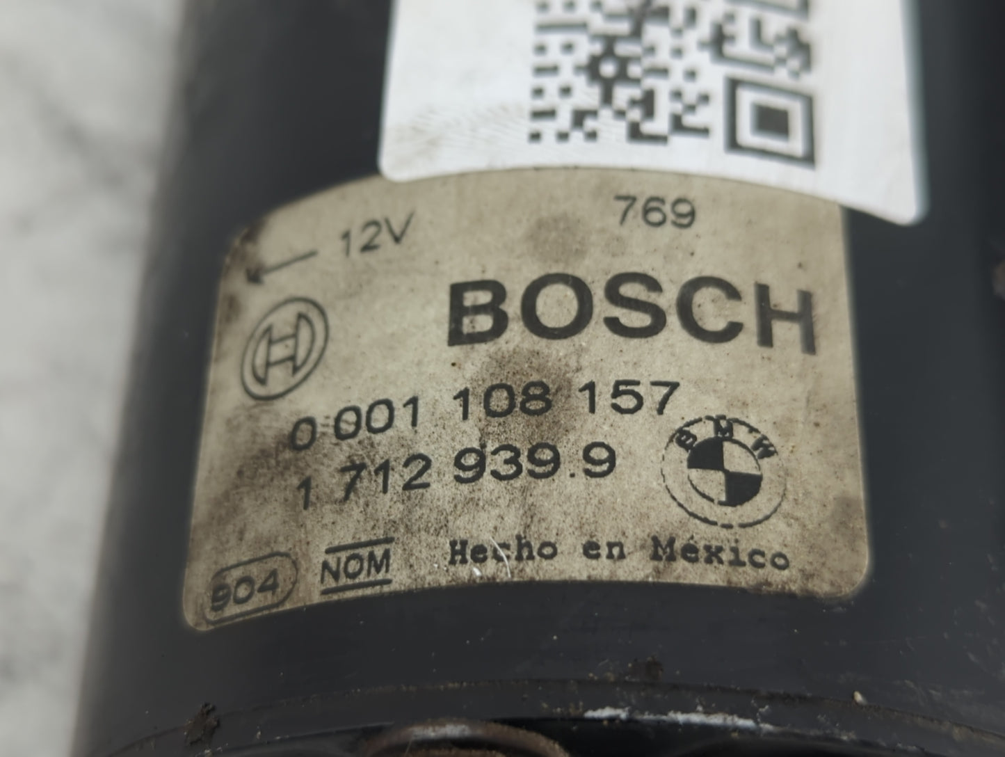 1996-2002 Bmw Z3 Car Starter Motor Solenoid OEM P/N:0 001 108 157 Fits Fits 1994 1995 1996 1997 1998 1999 2000 2001 2002 OEM