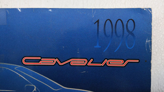 1998 Chevrolet Cavalier Owners Manual Book Guide OEM Used Auto Parts