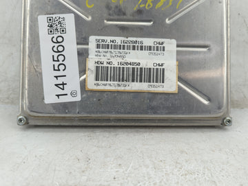 1998 Chevrolet Malibu PCM Engine Control Computer ECU ECM PCU OEM P/N:16228016 Fits OEM Used Auto Parts