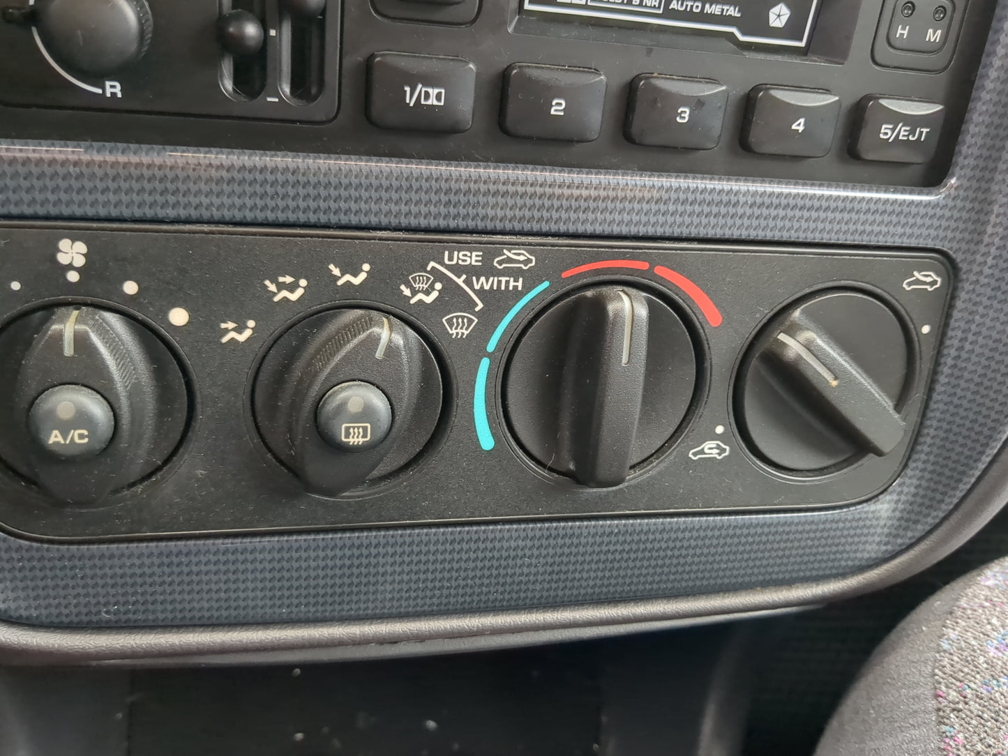 1995-2000 Dodge Stratus Climate Control Module Temperature AC/Heater Replacement Fits Fits 1995 1996 1997 1998 1999 2000 OEM
