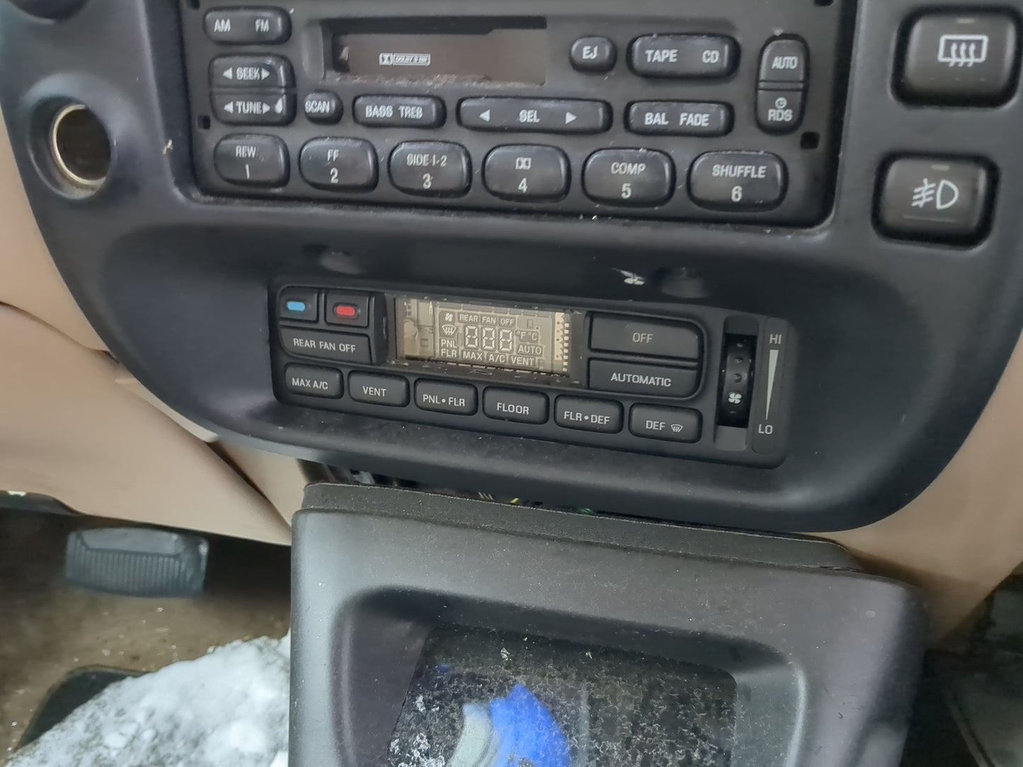 1998-2001 Ford Explorer Climate Control Module Temperature AC/Heater Replacement Fits Fits 1998 1999 2000 2001 OEM Used Auto