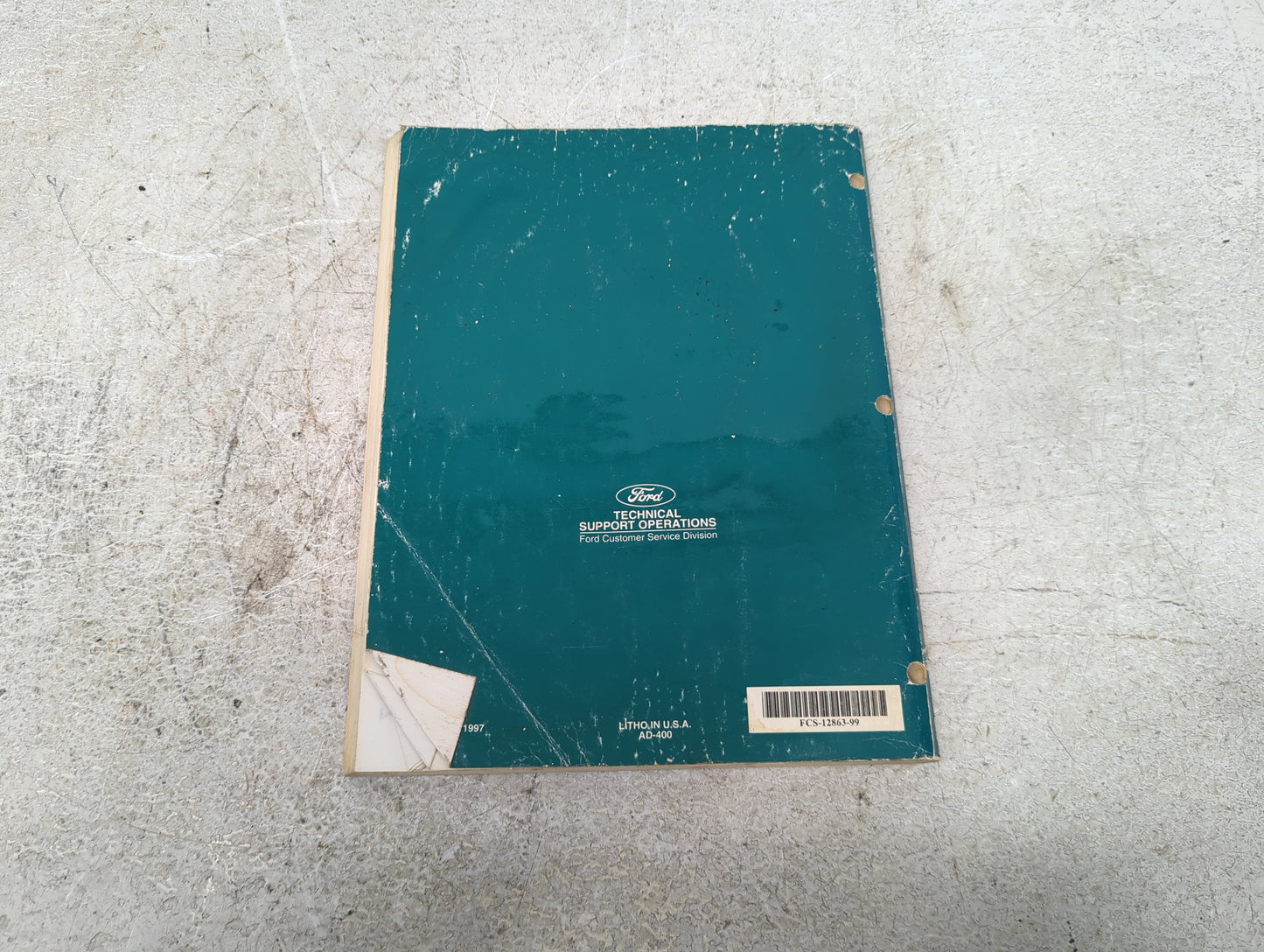 1998 Ford F-150 Owners Manual Book Guide P/N:FCS-12863-99 OEM Used Auto Parts - Oemusedautoparts1.com