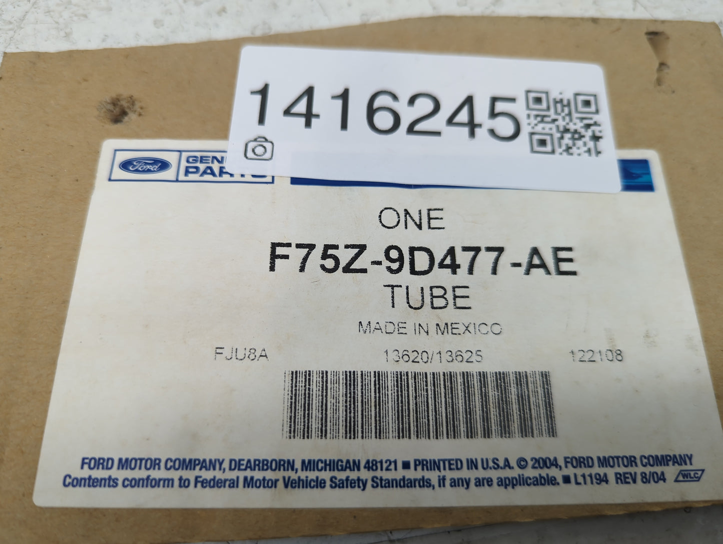1998 Ford F-250 Exhaust Gas Valve (egr) - Oem - Oemusedautoparts1.com