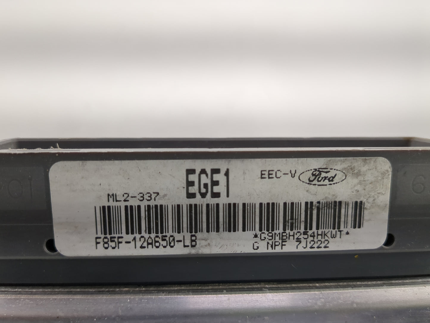 1998 Ford Ford F150 Pickup PCM Engine Control Computer ECU ECM PCU OEM P/N:C NPF 7J222 F85F-12A650-LB Fits OEM Used Auto Par