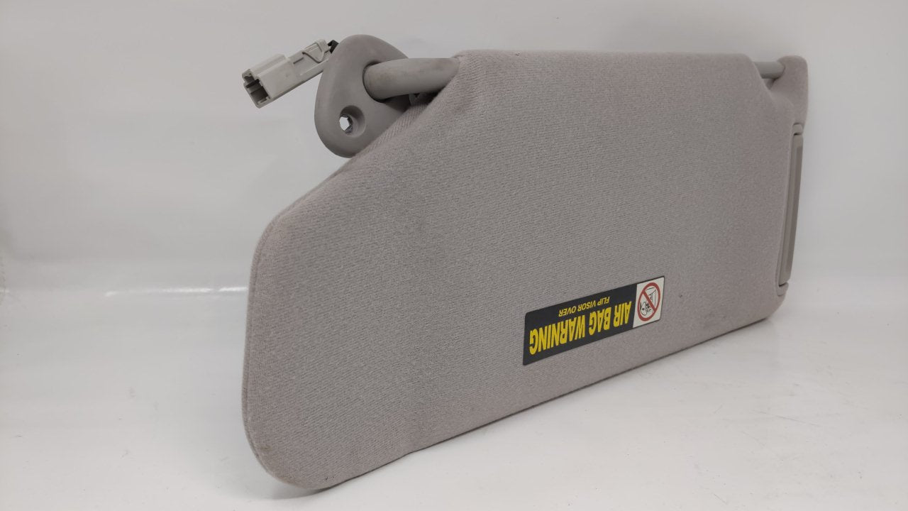 1998 Honda Accord Passenger Right Sun Visor Sunvisor Gray - Oemusedautoparts1.com