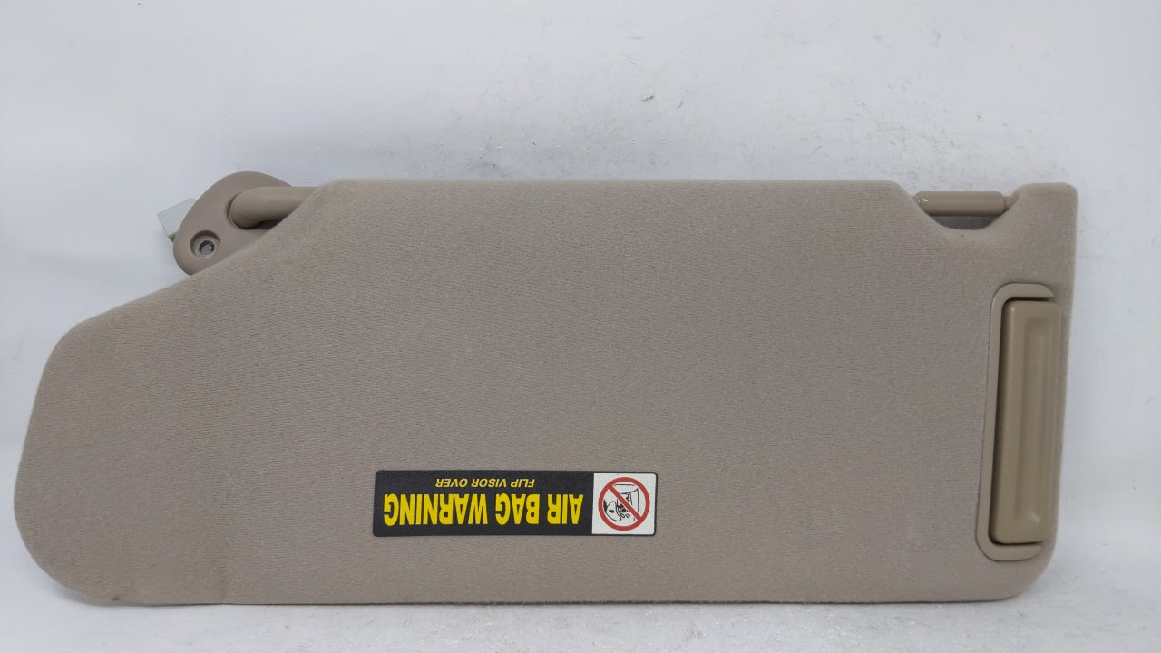 1998 Honda Accord Sun Visor Shade Replacement Passenger Right Mirror Fits OEM Used Auto Parts - Oemusedautoparts1.com