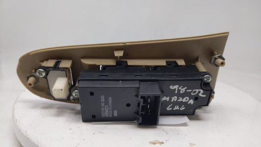 1998 Mazda 626 Master Power Window Switch Replacement Driver Side Left P/N:GD7B 66 350 Fits OEM Used Auto Parts