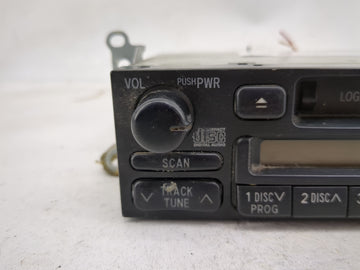 1998-2002 Toyota Corolla Radio AM FM Cd Player Receiver Replacement P/N:A56409 86120-04090 Fits Fits 1997 1998 1999 2000 2001 2002 OEM Used Auto Parts