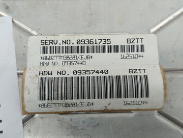 1999 Chevrolet Lumina PCM Engine Control Computer ECU ECM PCU OEM P/N:09357440 09361735 Fits Fits 2000 OEM Used Auto Parts