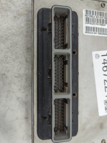 1999 Dodge Ram 2500 PCM Engine Control Computer ECU ECM PCU OEM P/N:P56040156AB Fits OEM Used Auto Parts
