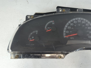 1999 Ford F-150 Instrument Cluster Speedometer Gauges P/N:XL3F-10A855-AA Fits OEM Used Auto Parts
