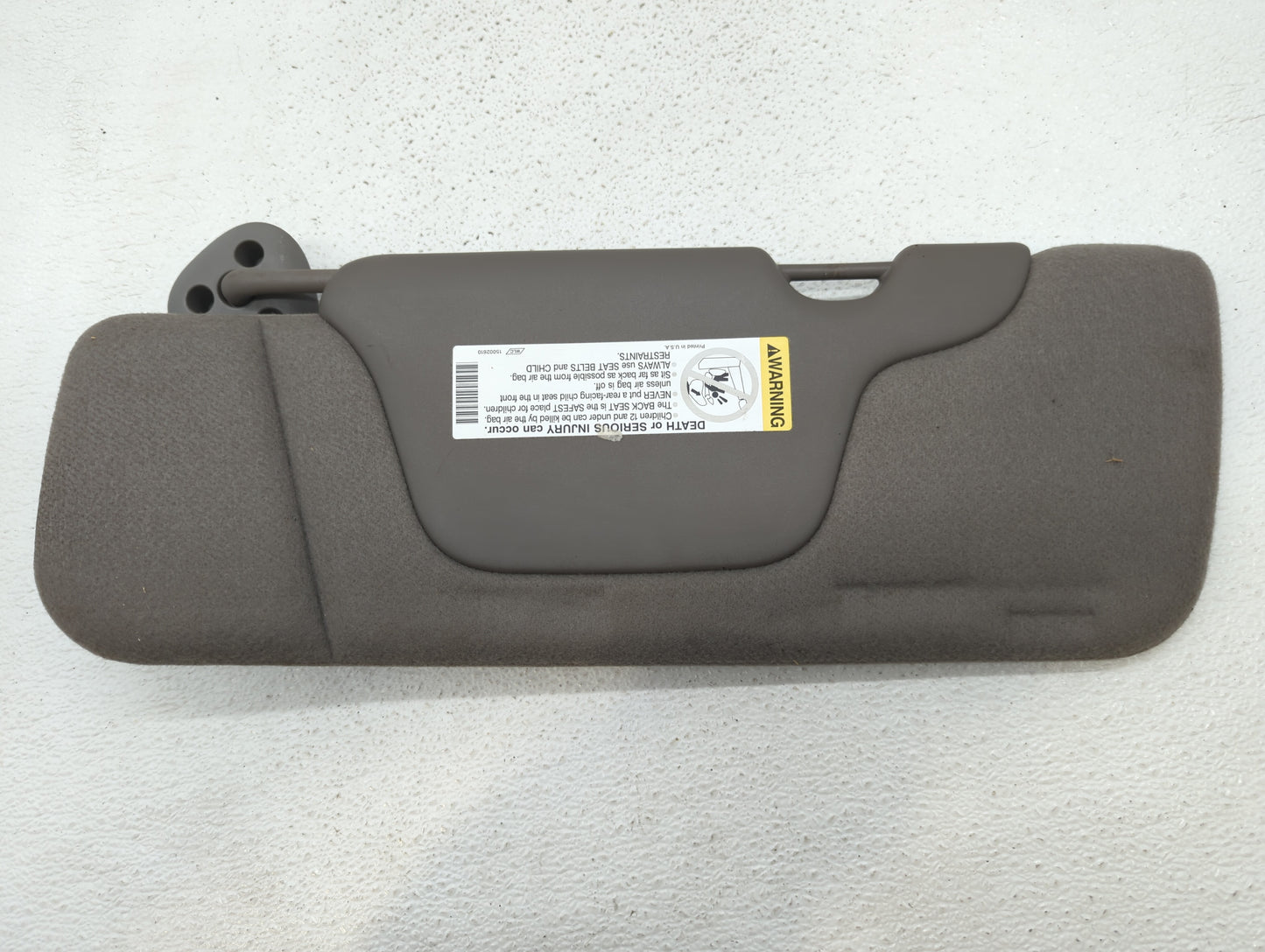1999 Gmc Sierra 1500 Sun Visor Shade Replacement Passenger Right Mirror Fits OEM Used Auto Parts - Oemusedautoparts1.com