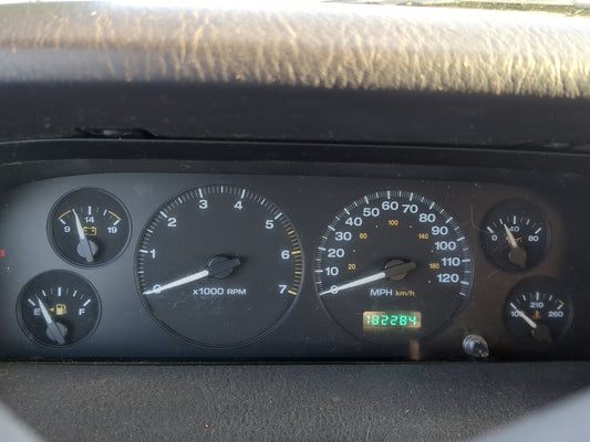 1999 Jeep Grand Cherokee Instrument Cluster Speedometer Gauges Fits OEM Used Auto Parts