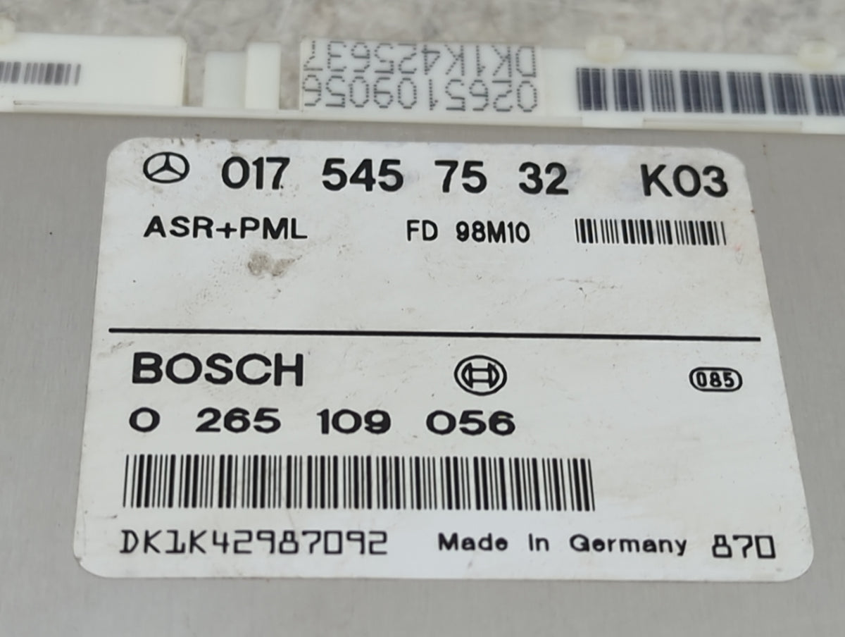 1999 Mercedes-Benz E-Class ABS Pump Control Module Replacement P/N:0265109056 0175457532, DK1K42987092, DK1K425637 Fits OEM