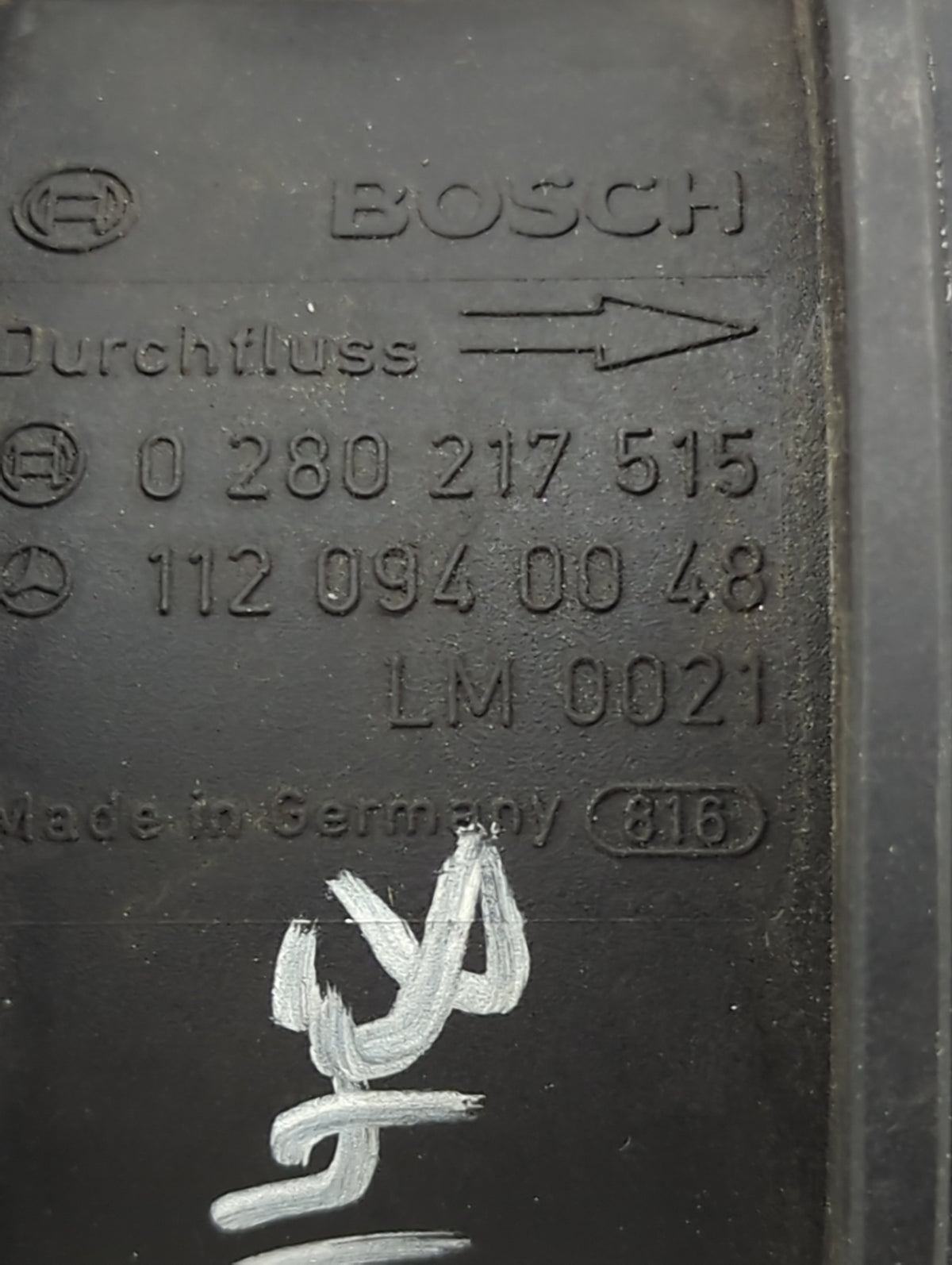 Mercedes E320 Mass Air Flow Meter Maf Sensor - Oemusedautoparts1.com