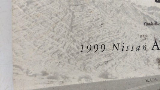 1999 Nissan Altima Owners Manual Book Guide OEM Used Auto Parts