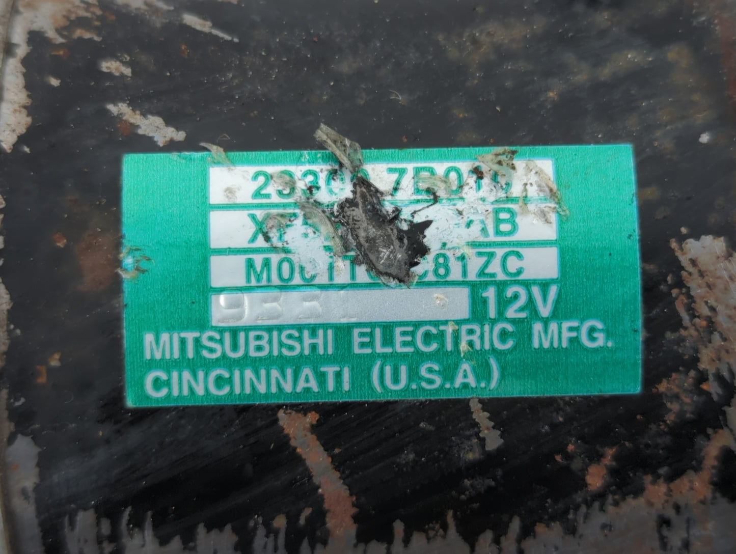 1999-2002 Nissan Quest Car Starter Motor Solenoid OEM Fits Fits 1999 2000 2001 2002 OEM Used Auto Parts - Oemusedautoparts1.