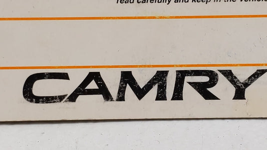 1999 Toyota Camry Owners Manual Book Guide OEM Used Auto Parts