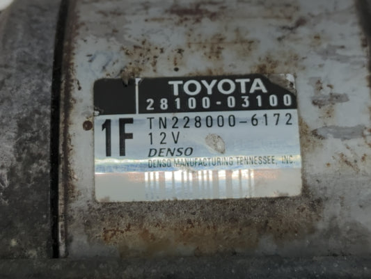 1998-2003 Toyota Sienna Car Starter Motor Solenoid OEM P/N:TN228000-6172 28100-03100 Fits OEM Used Auto Parts