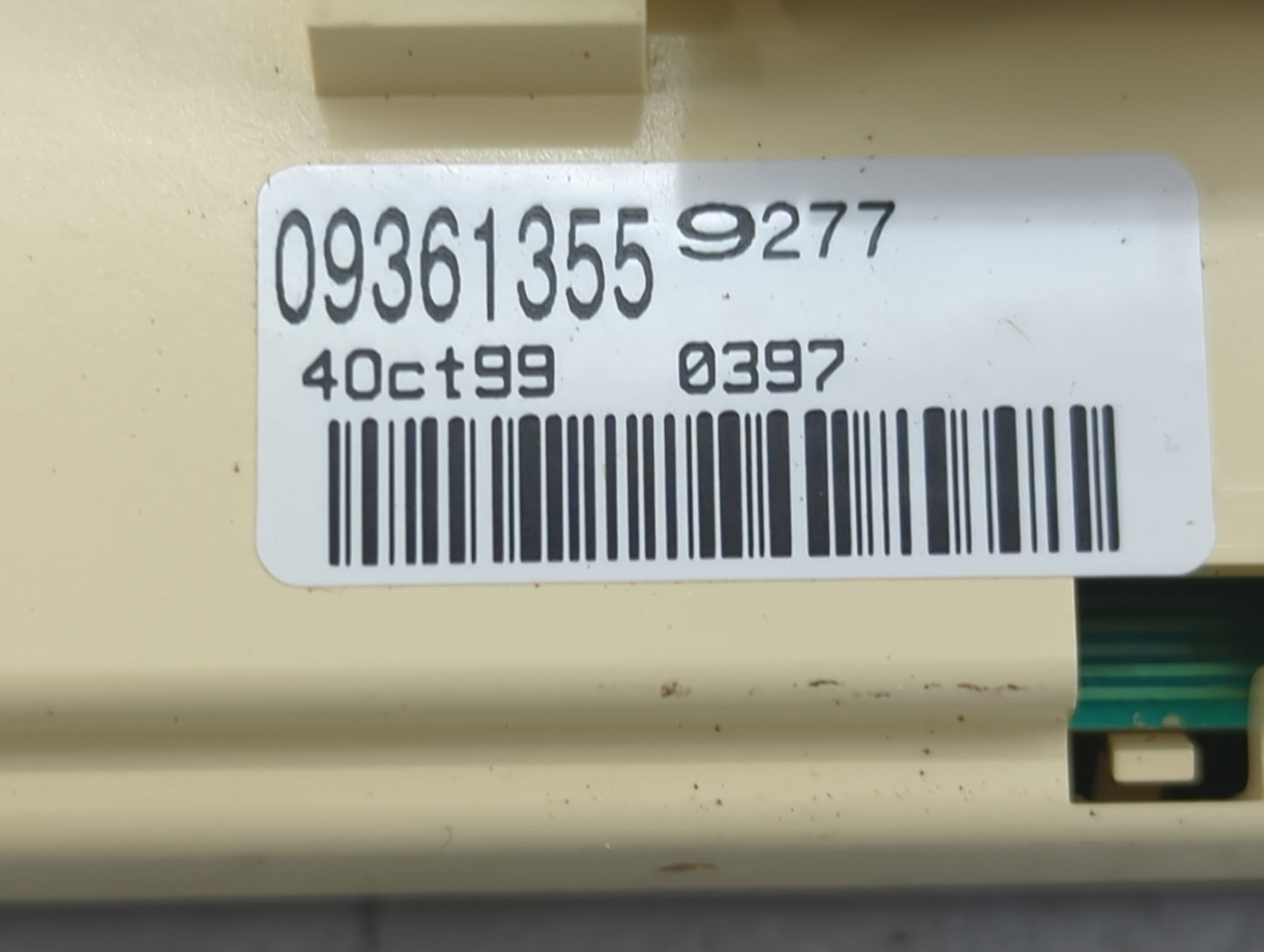 2000 Chevrolet Silverado 1500 Climate Control Module Temperature AC/Heater Replacement P/N:09361355 Fits OEM Used Auto Parts