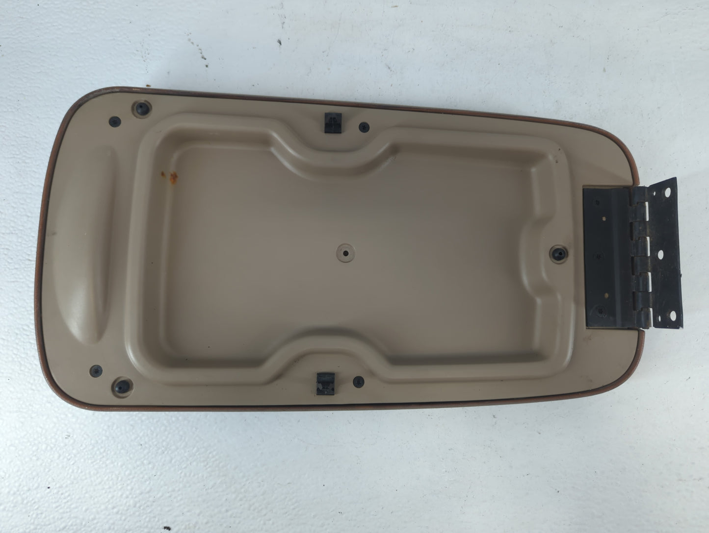 2000-2001 Ford Excursion Center Console Armrest Cover Lid Fits Fits 2000 2001 OEM Used Auto Parts - Oemusedautoparts1.com