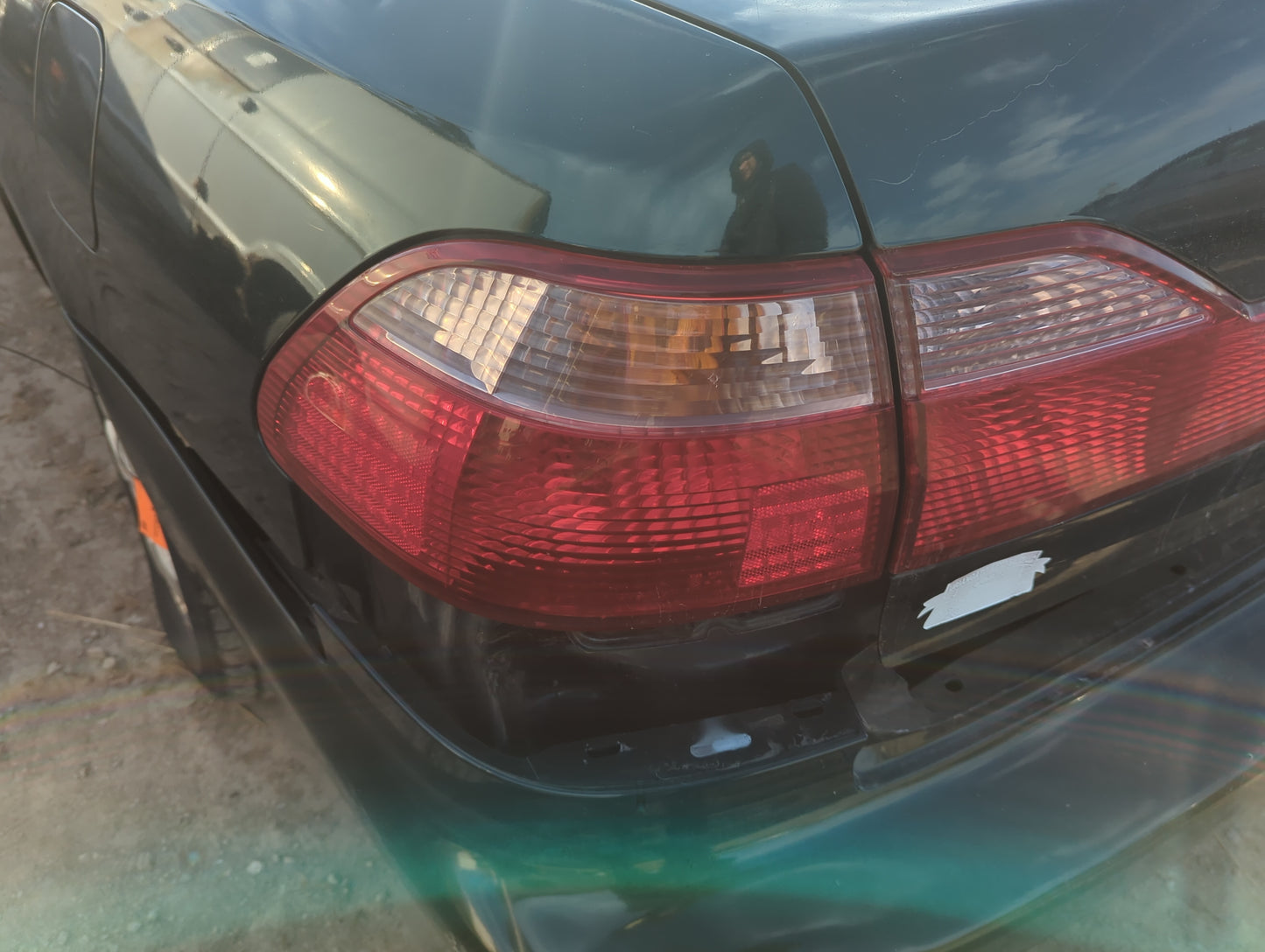 1998-2000 Honda Accord Tail Light Assembly Driver Left OEM Fits Fits 1998 1999 2000 OEM Used Auto Parts - Oemusedautoparts1.