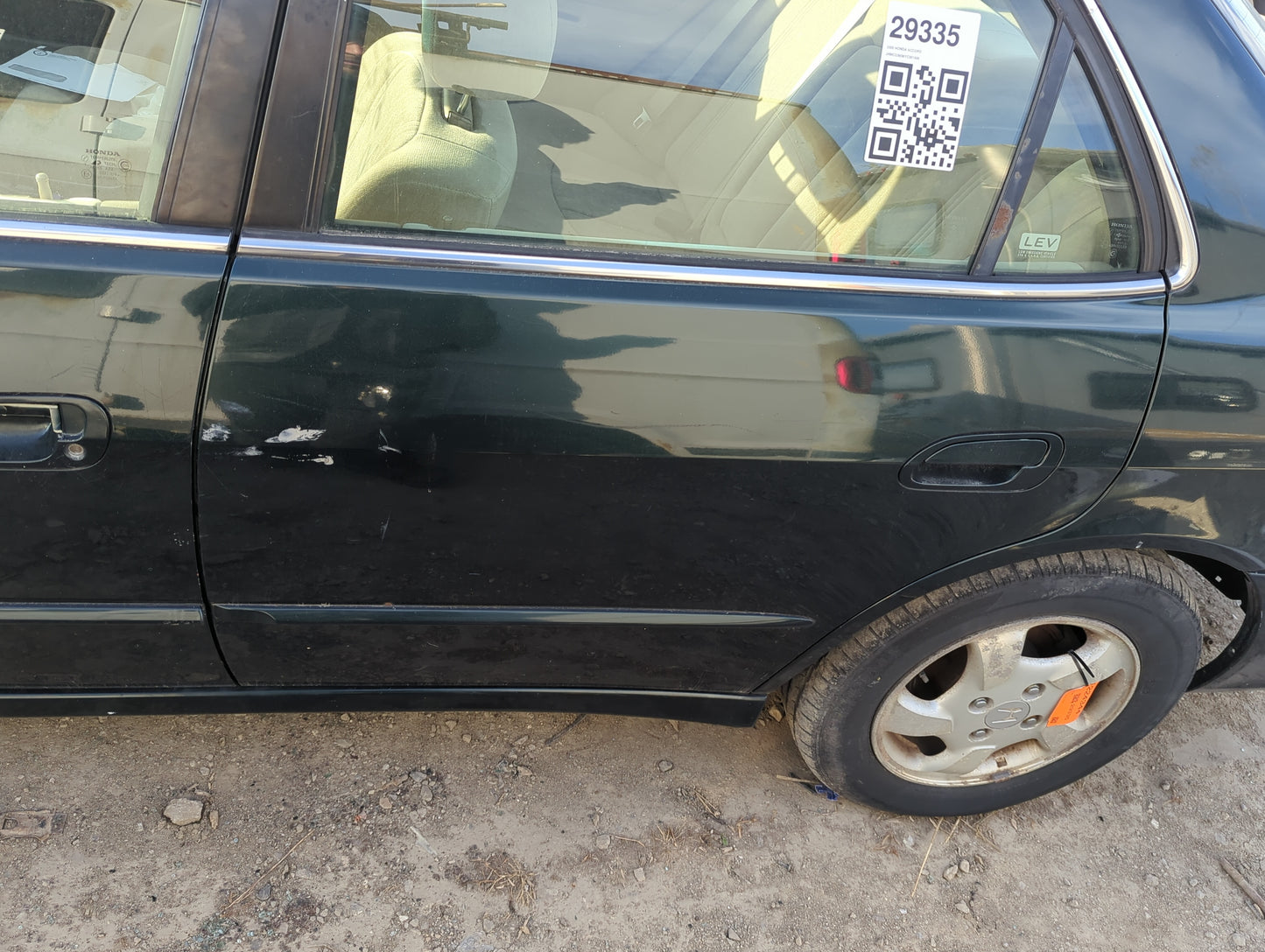 1998-2002 Honda Accord Driver Rear Door Oem - Oemusedautoparts1.com