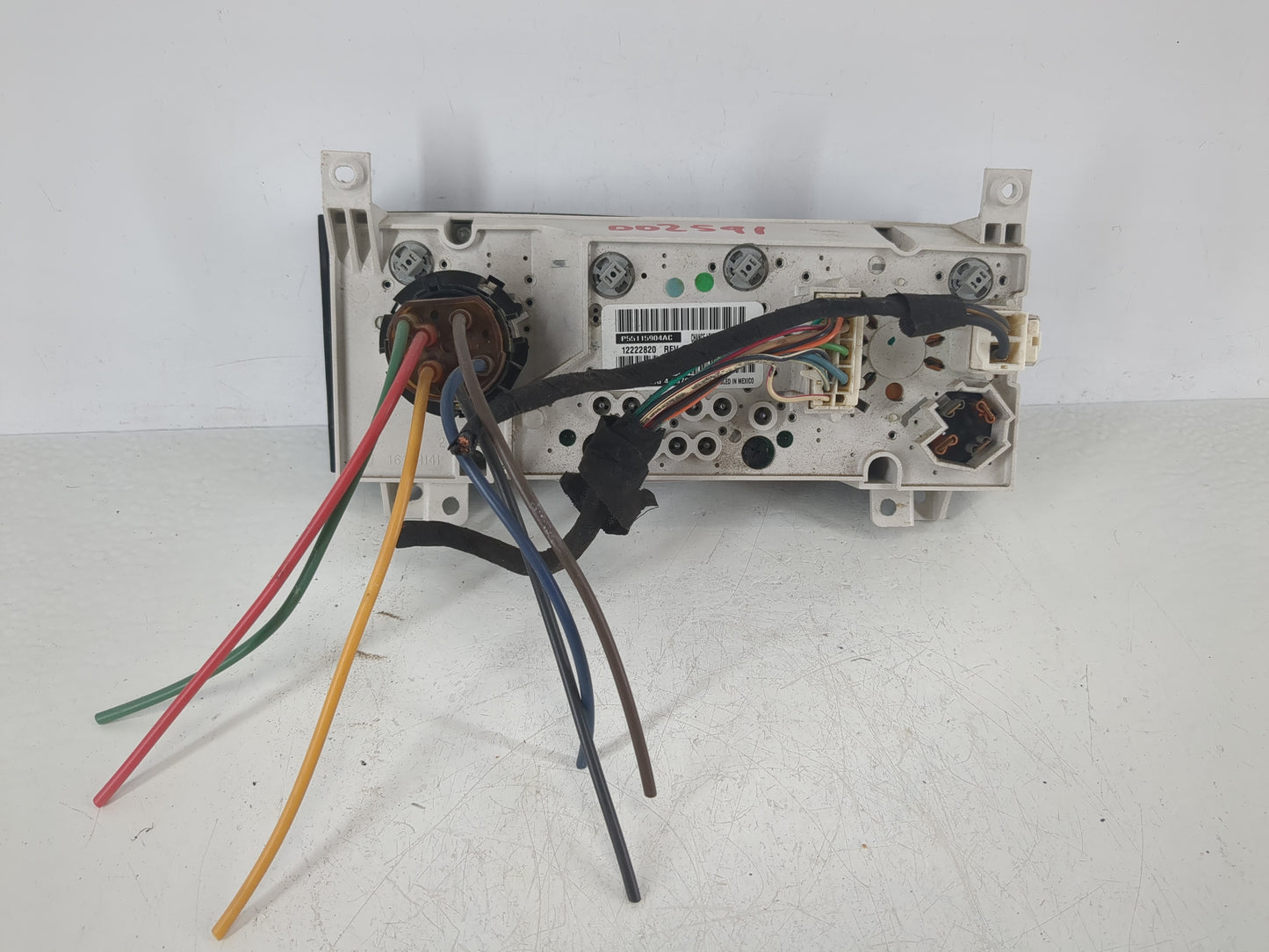 1999-2004 Jeep Grand Cherokee Climate Control Module Temperature AC/Heater Replacement P/N:P55115904AC 12222820 Fits OEM Use